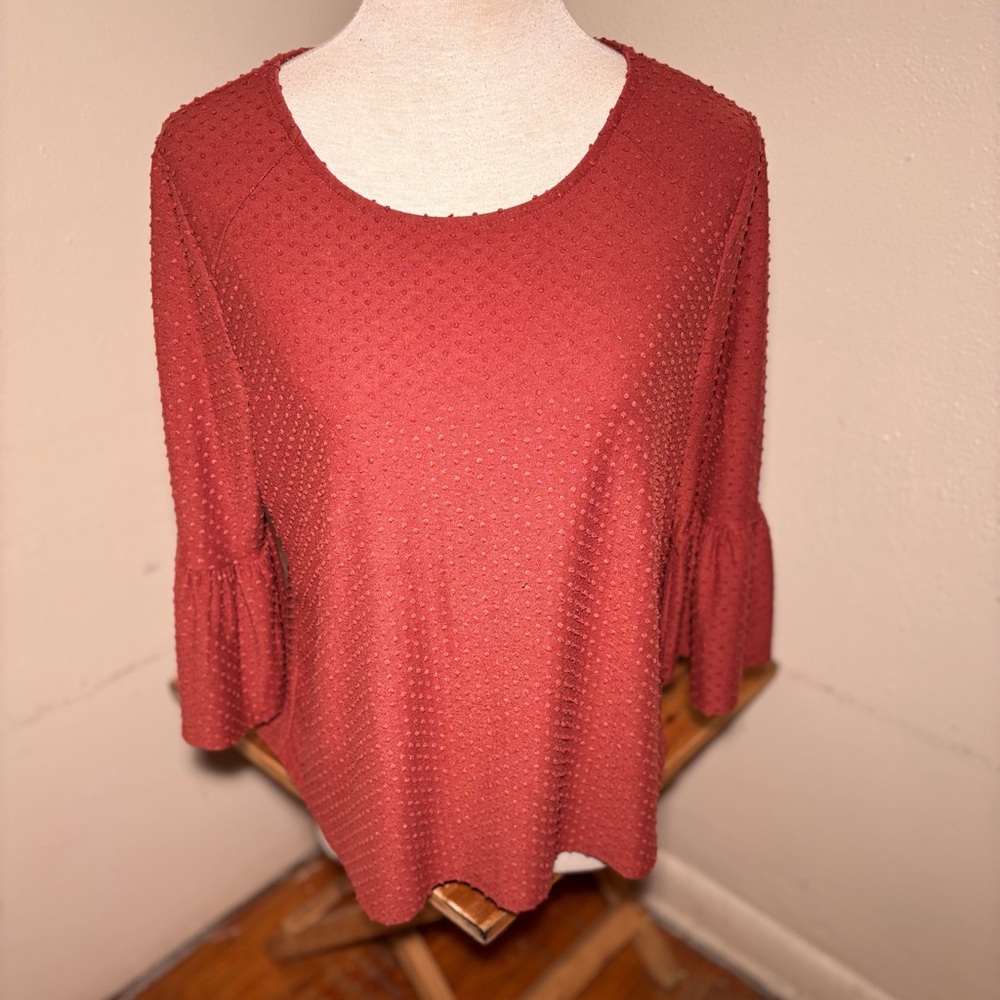 W5 3/4 Belle Sleeve Blouse - Picture 3 of 8